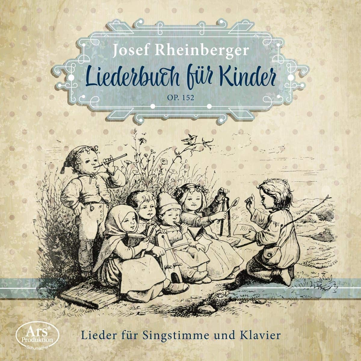 Cover: Rheinberger: Liederbuch für Kinder op. 152 (Welt-Ersteinspielung) – Studentinnen der Gesangsklasse Prof. Clemens Morgenthaler