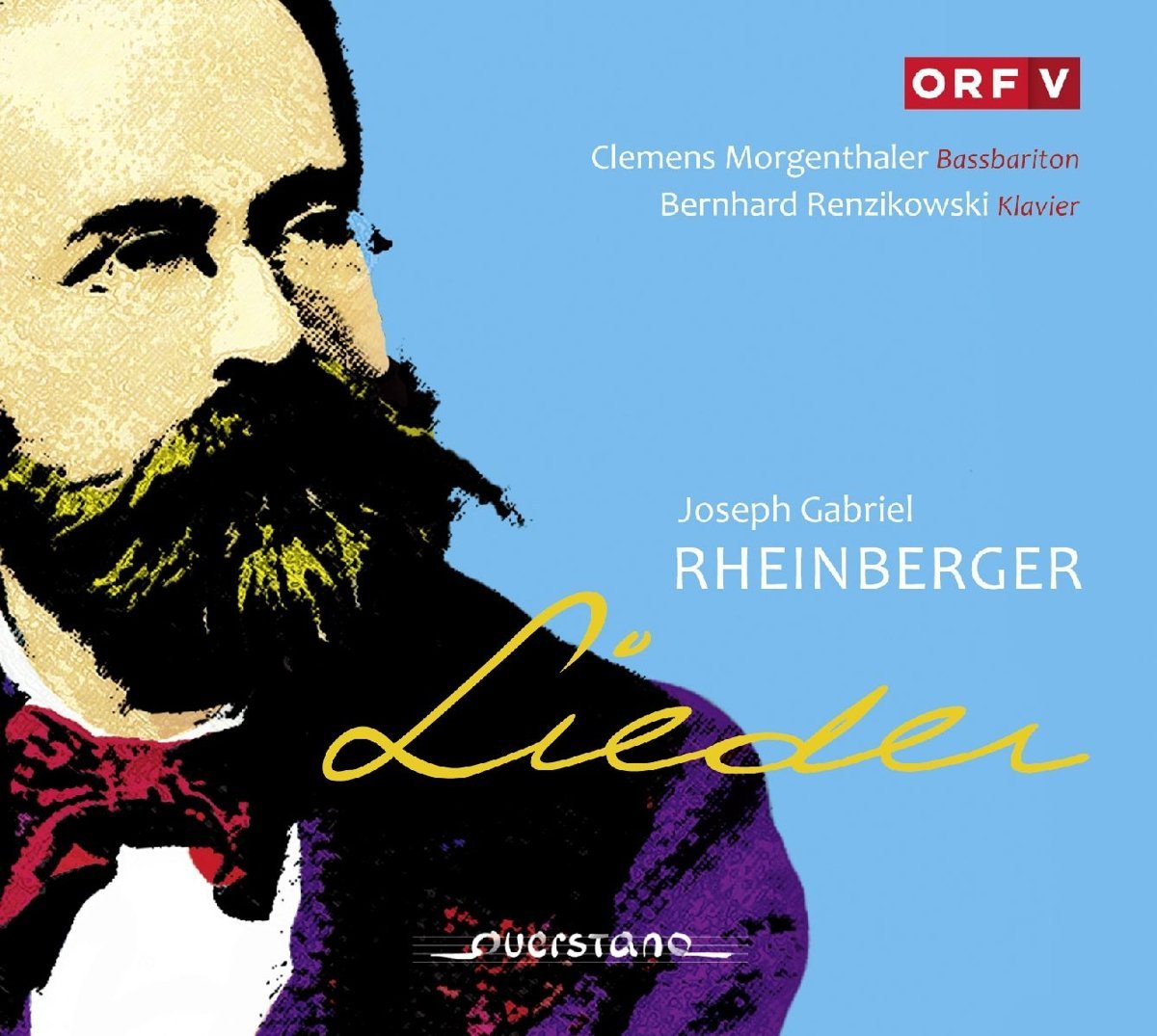 CD-Cover: Joseph Gabriel Rheinberger – Lieder